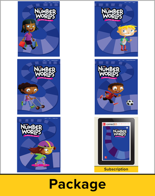 Number Worlds Level J, Student Materials Bundle (5 students, 1-year)