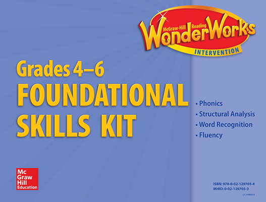 Reading Wonderworks Foundational Skills Kits Grades 4-6