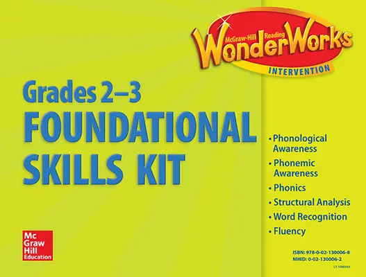 Reading Wonderworks Foundational Skills Kits Grade 2-3 Reading Wonderworks Foundational Skills Kits Grade 2-3