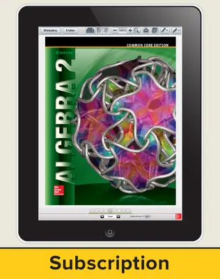 Algebra 2 eStudent Edition, 8-year subscription Algebra 2 eStudent Edition, 8-year subscription