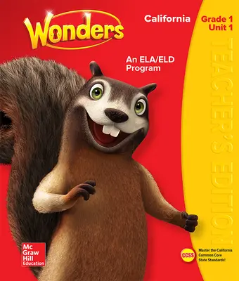 CA Teacher's Edition Grade 1 Vol. 1 CA Teacher's Edition Grade 1 Vol. 1