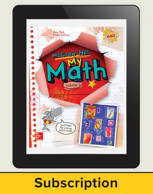 CUS New York My Math Grade 1 Student Online Edition 1 year subscription CUS New York My Math Grade 1 Student Online Edition 1 year subscription