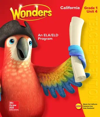 CA Teacher's Edition Grade 1 Vol. 4 CA Teacher's Edition Grade 1 Vol. 4