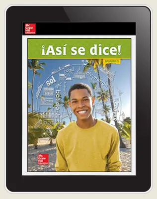Asi se dice! Level 3, Teacher Embedded LearnSmart, 1-year subscription