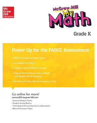 MH My Math, Grade K, Power Up for PARCC Assessment