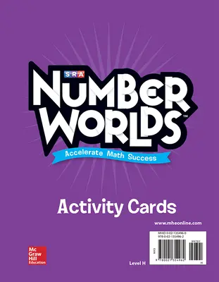 Number Worlds, Level H Activity Cards