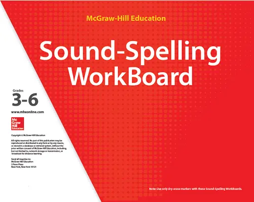 Reading Wonderworks Sound-Spelling WorkBoards Grades 3-6 Reading Wonderworks Sound-Spelling WorkBoards Grades 3-6