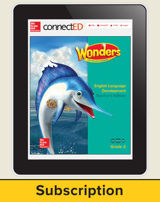 Wonders for English Learners Teacher Workspace, Grade 2, 6 Yr Subscription