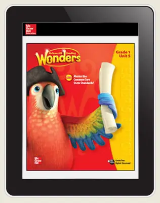 Reading Wonders, Grade 1 Teacher Workspace 8-Year Subscription