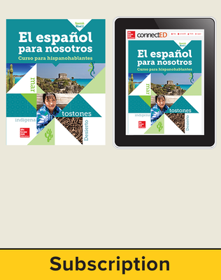 El Espanol para Nosotros Level 2 Student Edition with Online Student Edition, 6-year subscription