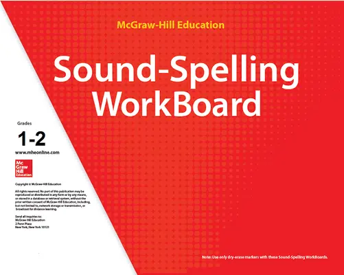Reading Wonderworks Sound-Spelling WorkBoards Grades 1-2 Reading Wonderworks Sound-Spelling WorkBoards Grades 1-2