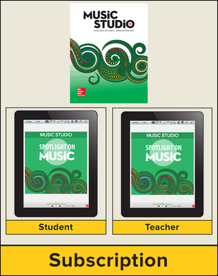 Spotlight on Music, Digital School Bundle, 1-year Subscription, Grade 4
