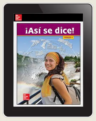 Asi se dice! Level 4, Teacher Edition Embedded LearnSmart, 6-year subscription