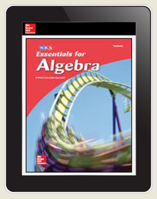 Essentials for Algebra Student Textbook, 1-year eBook and 1-year ALEKS susbscription