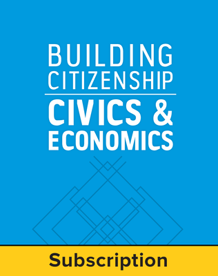 Building Citizenship: Civics and Economics, LearnSmart, Student Edition, Embedded, 1-year subscription