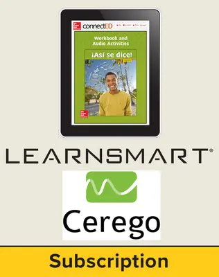 Asi se dice Level 3, Student Learning Center with LearnSmart and Cerego Bundle, 1-year subscription