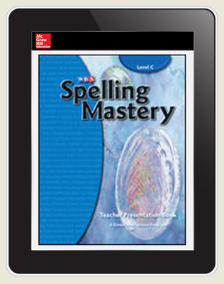 Spelling Mastery Level C Teacher Online Subscription, 3 year