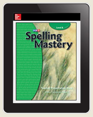Spelling Mastery Level B Teacher Online Subscription, 3 year