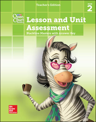 Open Court Reading, Grade 2, Lesson and Unit Assessment BLMs with Answer Key, Book 2