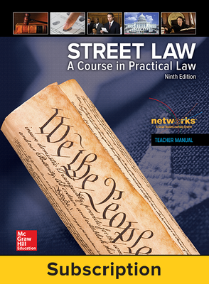 Street Law: A Course in Practical Law, Online Student Edition, 1-Year Subscription