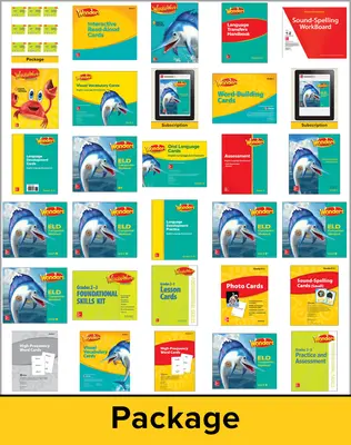 Wonders EL Support Comprehensive Kit w/6 Year Subscription, Grade 2