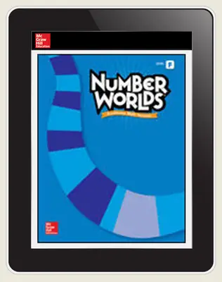 Number Worlds Level F Student License, 1-year subscription