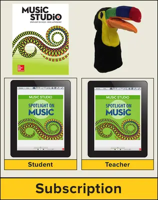 Spotlight on Music, Digital School Bundle, 1-year Subscription, Grade PreK