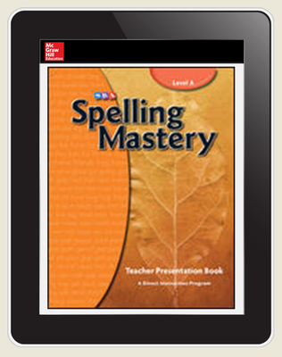 Spelling Mastery Level A Teacher Online Subscription, 3 year
