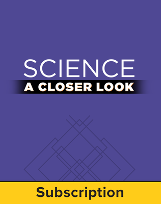 Science, A Closer Look Grade 5, Online Student Edition 2008 (1 year subscription without purchase)