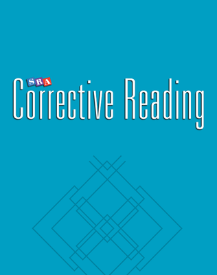 Corrective Reading Decoding Level B1, Blackline Masters