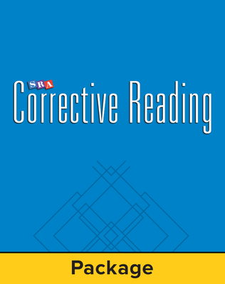 Corrective Reading Comprehension Level A, Student Workbook
