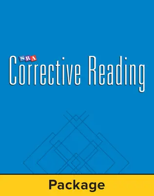Corrective Reading Comprehension Level A, Student Workbook