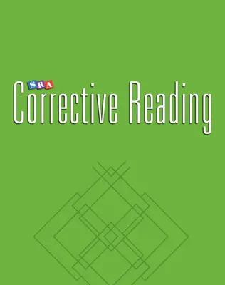 Corrective Reading Comprehension Level C, Teacher Presentation Book 1