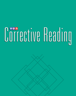 Corrective Reading Comprehension Level C, Teacher Guide
