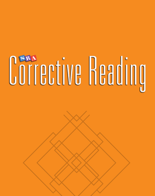 Corrective Reading Decoding Level A, Teacher Material