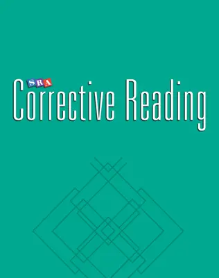 Corrective Reading Comprehension Level C, Teacher Materials