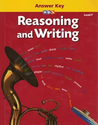Reasoning and Writing Level F, Additional Answer Key