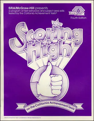 Scoring High on the California Achievement Tests (CAT),  Student Edition Grade 6