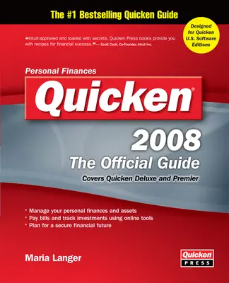 Quicken 2008 The Official Guide Quicken 2008 The Official Guide