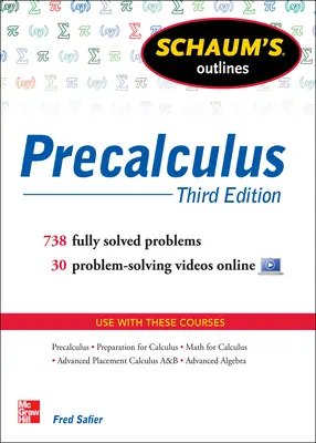 Schaum's Outline of Precalculus, 3rd Edition