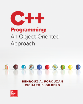 C++ Programming: An Object-Oriented Approach