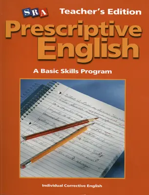 Prescriptive English, Teacher Edition Book B