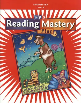 Reading Mastery K 2001 Plus Edition, Answer Key