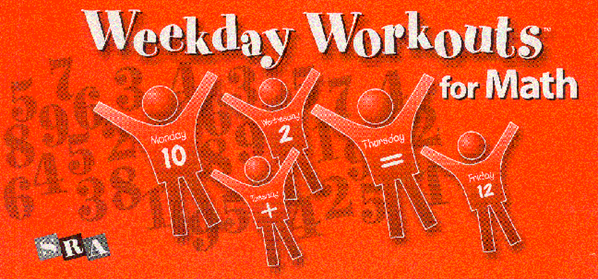 Weekday Workouts for Math, Student Booklet Grade 1