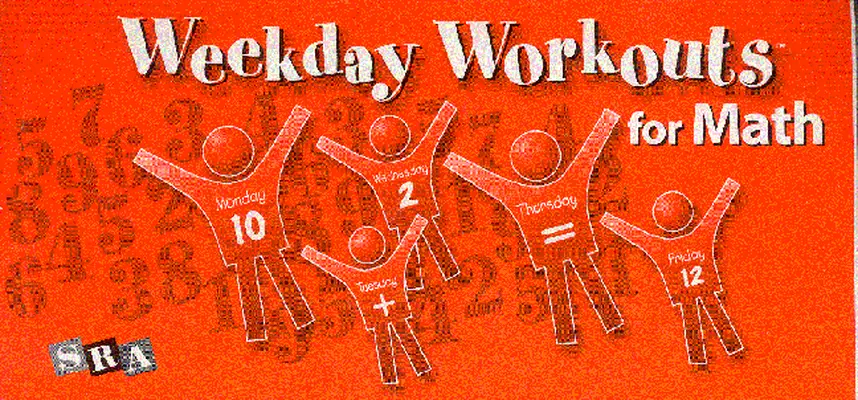 Weekday Workouts for Math, Student Booklet 10-Pack Grade 1
