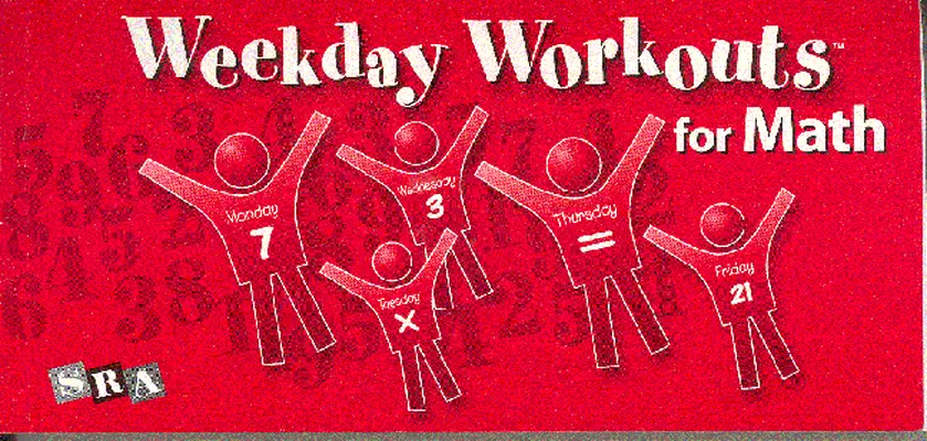 Weekday Workouts for Math, Student Booklet 10-Pack Grade 3