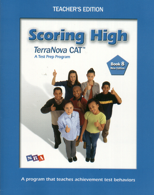 Scoring High on the California Achievement Tests (CAT), Teacher's Edition with Poster, Grade 8