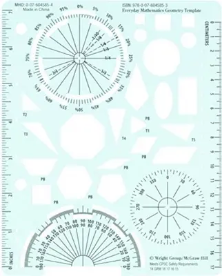 Everyday Mathematics 4, Grades 4-6, Geometry Template