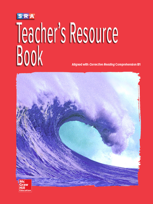 Corrective Reading Comprehension Level B1, National Teacher Resource Book