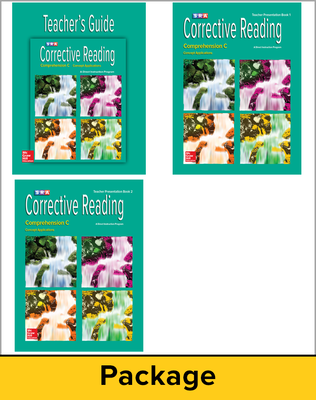 Corrective Reading Comprehension Level C, Teacher Materials Package